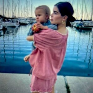 Doen Red Gingham Blouse